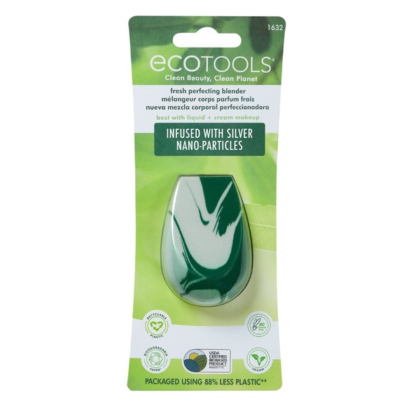 $4❤️‍🔥 EcoTools Fresh Perfecting Makeup Blending Green Beauty Sponge 🪞 NEW - Picture 6 of 10